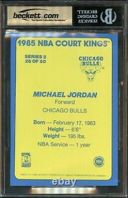 1984 1985 Star Michael Jordan Court Kings #26 BGS 9.5 GEM MINT. True ROOKIE