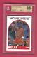 1989 Nba Hoops Michael Jordan Basketball #200 Card Chicago Bulls Bgs Gem Mint