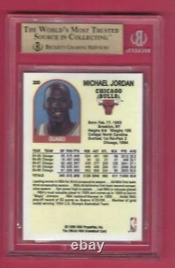 1989 NBA Hoops Michael Jordan Basketball #200 Card Chicago Bulls BGS Gem Mint