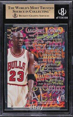 1995 Flair Hot Numbers Michael Jordan #4 BGS 9.5 GEM MINT