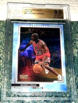 1999-00 Upper Deck Cool Air #mj1 Michael Jordan Bulls Hof Bgs 9.5 Gem Mint