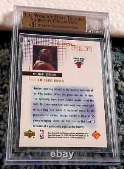 1999-00 Upper Deck Cool Air #mj1 Michael Jordan Bulls Hof Bgs 9.5 Gem Mint