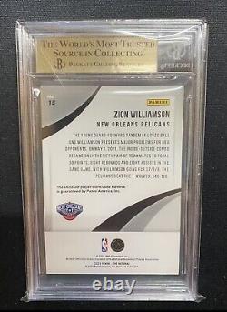 1/1 ZION WILLIAMSON 2021 Panini THE NATIONAL One Of One BGS 9.5 Gem Mint