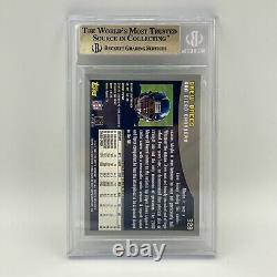 2001 DREW BREES Topps Collection #328 BGS QUAD 9.5 Rookie Card RC GEM MINT