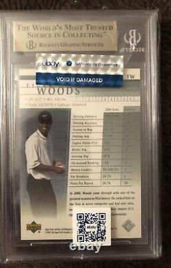 2001 Upper Deck National VIP TW Tiger Woods BGS 9.5 Gem Mint Authenticated