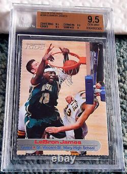 2003-04 Sports Illustrated For Kids #264 Lebron James Rc Rookie Bgs 9.5 Gem Mint