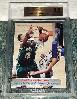 2003-04 Sports Illustrated For Kids #264 Lebron James Rc Rookie Bgs 9.5 Gem Mint