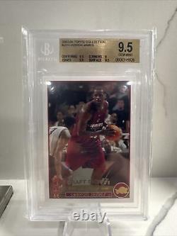 2003-04 Topps NBA Draft Collection LeBron James BGS 9.5 GEM MINT Rookie RC