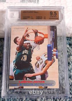 2003 SI SPORTS ILLUSTRATED FOR KIDS #264 LeBRON JAMES ROOKIE RC BGS 9.5 GEM MINT
