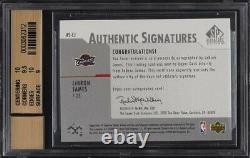 2003 SP Signature Edition LeBron James ROOKIE RC AUTO BGS 9.5 GEM MINT