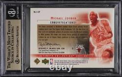 2003 Ultimate Collection Dual Michael Jordan PATCH /50 BGS 9.5 GEM MINT