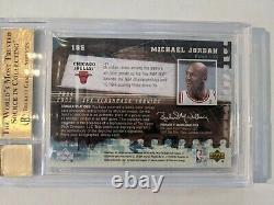 2004-05 Upper Deck Spx Michael Jordan Autograph Bgs 9.5 Gem Mint 10 Jersey Auto