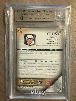 2005-06 Sidney Crosby Upper Deck Young Guns #201 Rookie Card RC BGS 9.5 Gem Mint