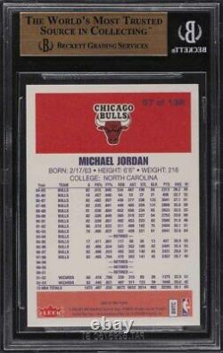 2006 Fleer'86 20th Anniversary Michael Jordan #57 BGS 9.5 GEM MINT