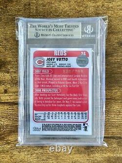 2008 TOPPS E-TOPPS JOEY VOTTO #24 BGS 9.5 Gem Mint, RC ROOKIE /799