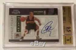 2009-10 Playoff Contenders Stephen Curry On-card Auto Rc Bgs 9.5 Gem Mint