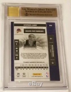 2009-10 Playoff Contenders Stephen Curry On-card Auto Rc Bgs 9.5 Gem Mint