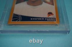 2009-10 Stephen Curry Topps Chrome Gold Refractor Rookie BGS 9.5 GEM MINT /50