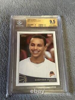 2009-10 Topps Stephen Curry Rookie RC #321 BGS 9.5 Warriors GEM MINT SUB 10
