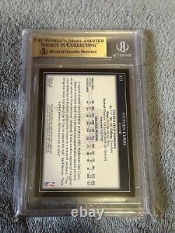 2009-10 Topps Stephen Curry Rookie RC #321 BGS 9.5 Warriors GEM MINT SUB 10