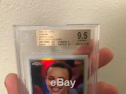 2009 Topps Stephen Curry ROOKIE Chrome Refractor RC #416/500 BGS 9.5 GEM MINT