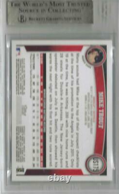 2011 Mike Trout Topps Update Diamond Anniversary RC. BGS 9.5 Gem Mint with10 sub