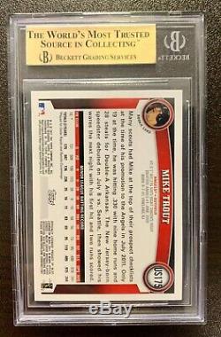 2011 Topps Update MIKE TROUT Rookie Card BGS 9.5 Gem Mint RC #US175