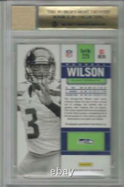 2012 Russell Wilson Contenders Auto Rookie Ticket Variation RC- BGS 9.5 Gem Mint
