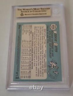2014 Topps Heritage Mookie Betts RC #H558 BGS 9.5 Gem Mint 9.5