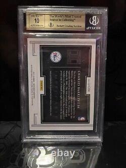 2017/18 Charles Barkley /35 Impeccable Numbers BGS Gem Mint 9.5 Auto? 76ers