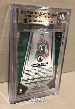 2017-18 Jayson Tatum Panini Prizm Rookie Card BGS 9.5 Gem Mint Boston Celtics