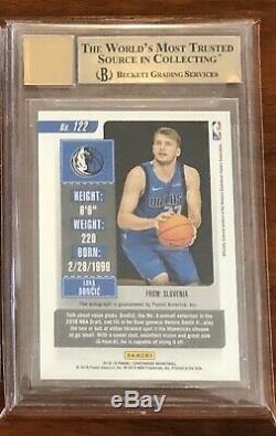 2018-19 Contenders LUKA DONCIC /25 Cracked Ice Auto RC BGS 9.5/10 TRUE Gem Mint