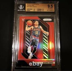 2018-19 Trae Young Red Prizm RC /299 BGS 9.5 Gem Mint