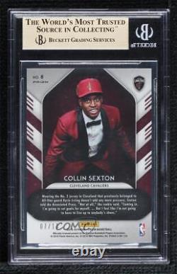 2018 Prizm Luck of the Lottery Gold /10 Collin Sexton BGS 9.5 GEM MINT Rookie RC