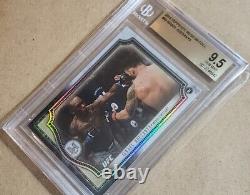 2018 Topps UFC Museum Collection BGS 9.5 RC Israel Adesanya rookie Gem Mint rare