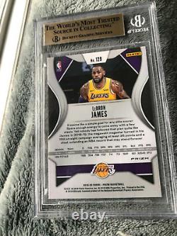 2019-20 Panini Prizm Orange Ice Lebron James #129 BGS 9.5 Gem Mint Lakers
