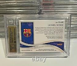 2020 Panini Immaculate Soccer Lionel Messi BGS 9.5 GEM MINT POP 1 Patch AUTO /25