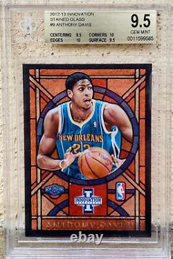Anthony Davis 2012-13 Innovation Stained Glass Rookie Rare BGS 9.5 POP 13