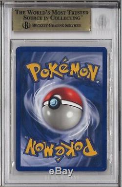 BGS 9.5 with10 CHARIZARD 1ST EDITION SHADOWLESS 1999 POKEMON BASE #4 HOLO GEM MINT