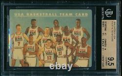 Bgs 9.5 1992 Skybox Olympic Dream Team USA Plastic Michael Jordan Bird Gem Mint+