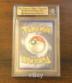 Bgs 9.5 Gem Mint 1st Edition Base Shadowless Charizard Thick Stamp Pokemon 4/102