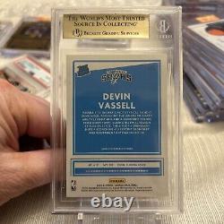 Devin Vassell Rookie- Donruss Choice Gold/10 #206 BGS 9.5 gem mint