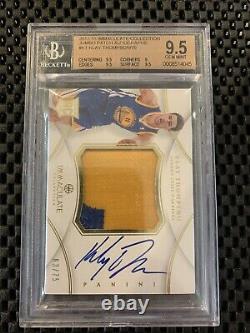 Klay Thompson 2012-13 Immaculate Rc Auto Jumbo Patch #63/75 Bgs 9.5/10 Gem Mint