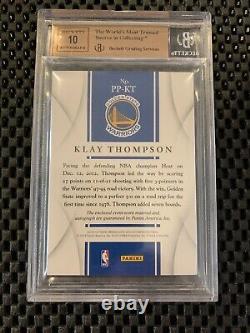 Klay Thompson 2012-13 Immaculate Rc Auto Jumbo Patch #63/75 Bgs 9.5/10 Gem Mint