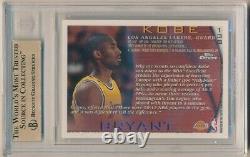Kobe Bryant 1996/97 Topps Chrome #138 Rc Rookie Card Lakers Sp Bgs 9.5 Gem Mint