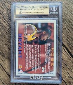 Kobe Bryant 1996-97 Topps NBA at 50 Rookie RC #138 BGS 9.5 GEM MINT LOW POP