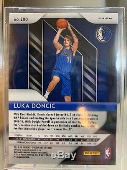 Luka Doncic 2018-19 Panini Silver Prizm RC BGS 9.5 Gem Mint Refractor Rookie