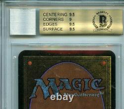MTG Alpha Black Lotus BGS 9.5 Gem Mint Rush Signed Magic card Amricons 3480