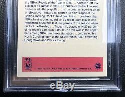 Michael Jordan 1986-87 Fleer Sticker Rookie Card #8 Bgs 9.5 Gem Mint Rc