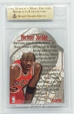 Michael Jordan 1995-96 Fleer Metal Maximum Metal Die-Cut # 4 BGS 9.5 Gem Mint